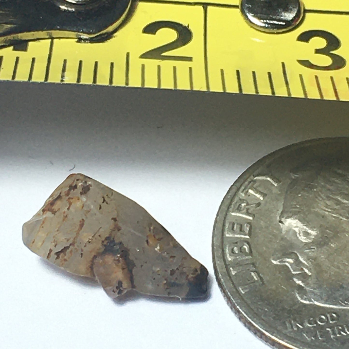 White and Blue Sapphire Natural Formation Unheated 4.5ct