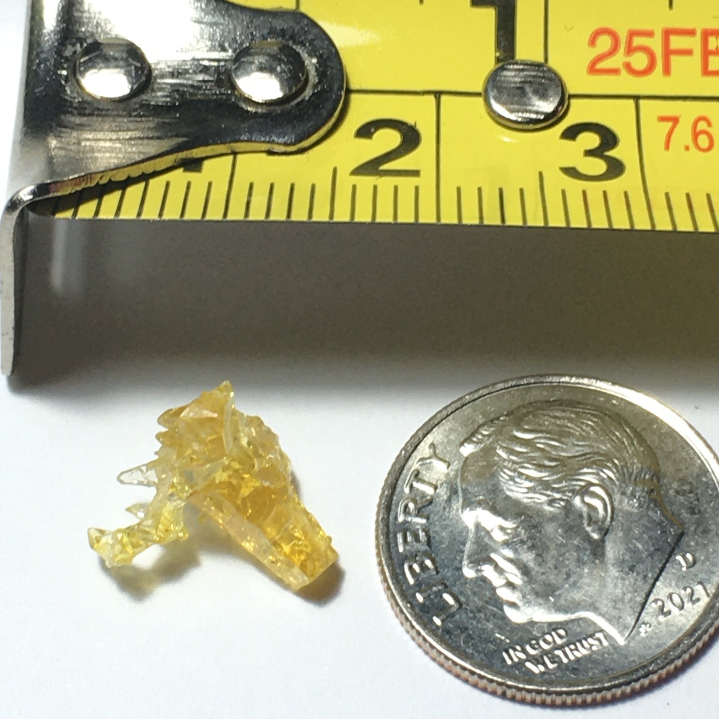 Bright Orange Zincite Crystal