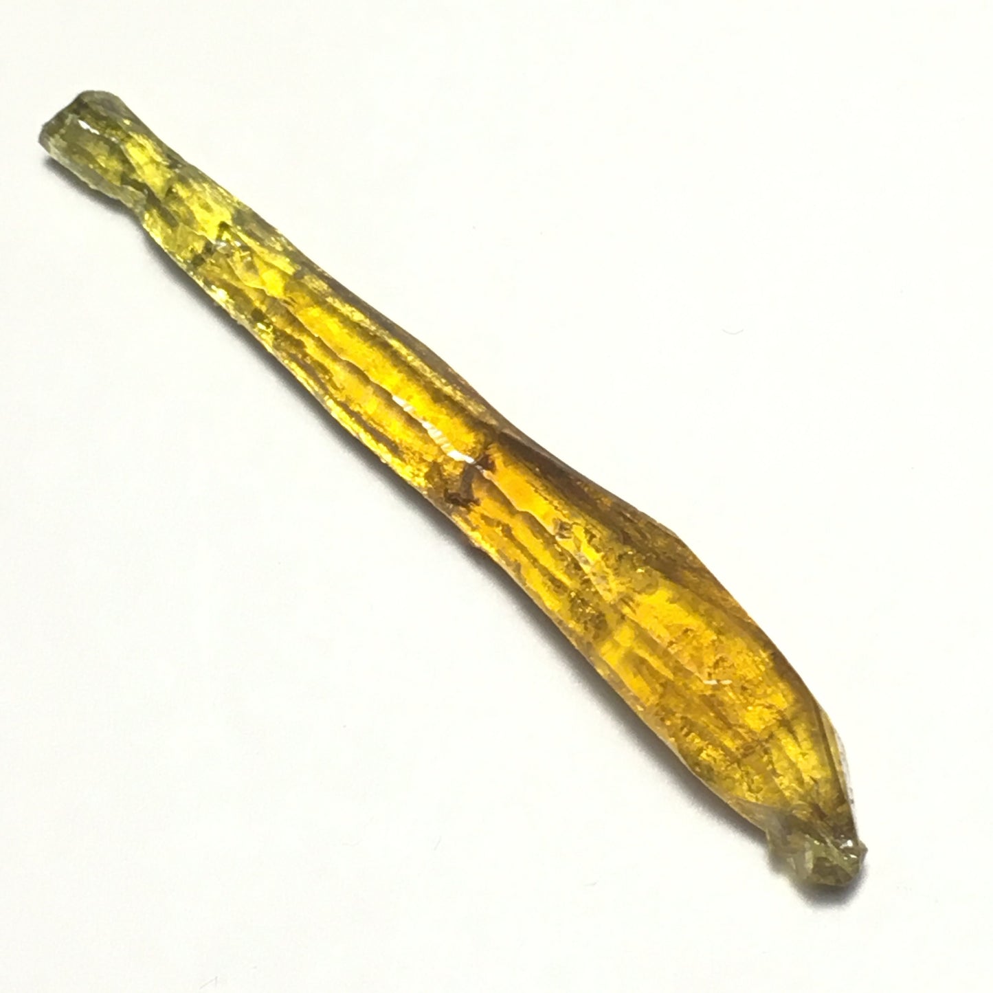 GIANT RARE ZINCITE Point Terminated Multicolor Yellow-Orange Zincite