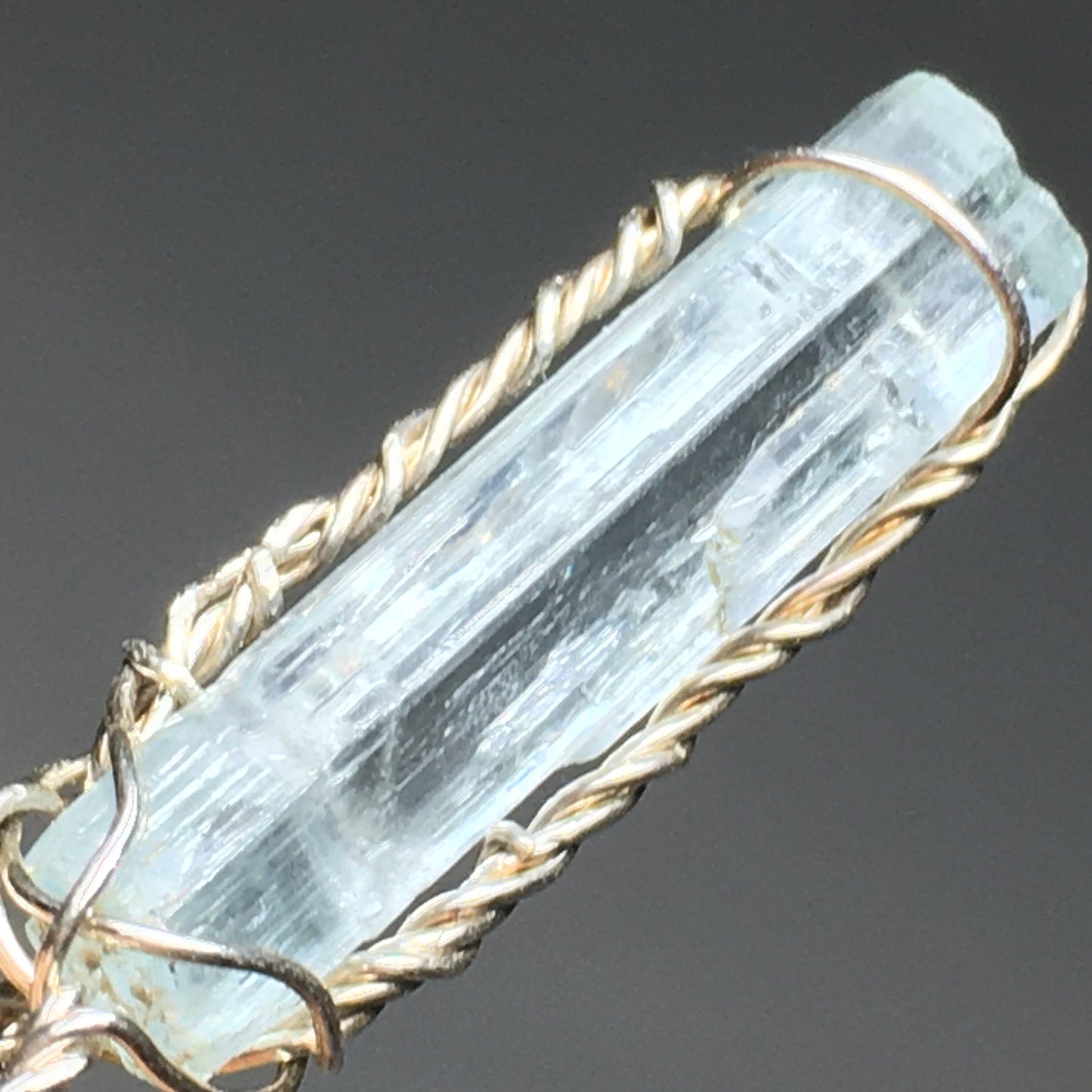Aquamarine 925 Silver Pendant