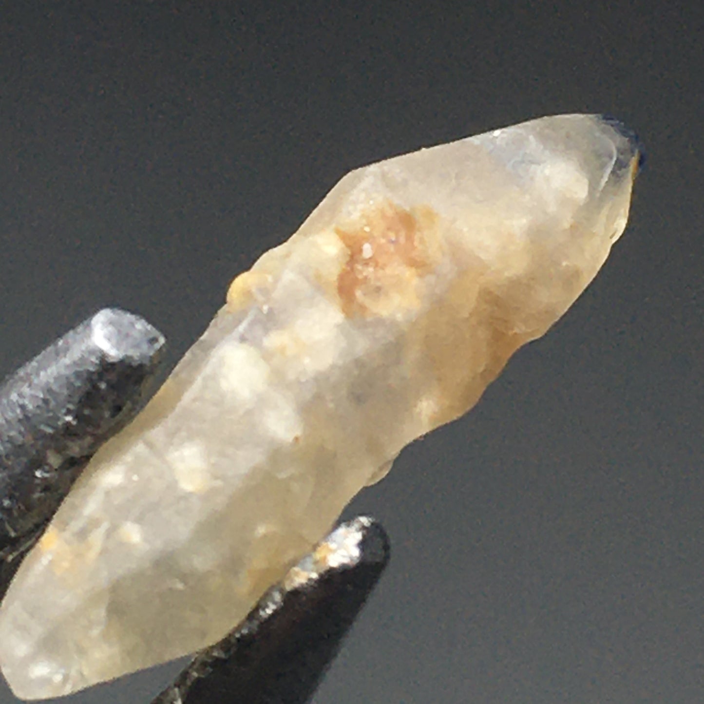 White with Blue Tip Ceylon Sapphire Natural 3.27 ct