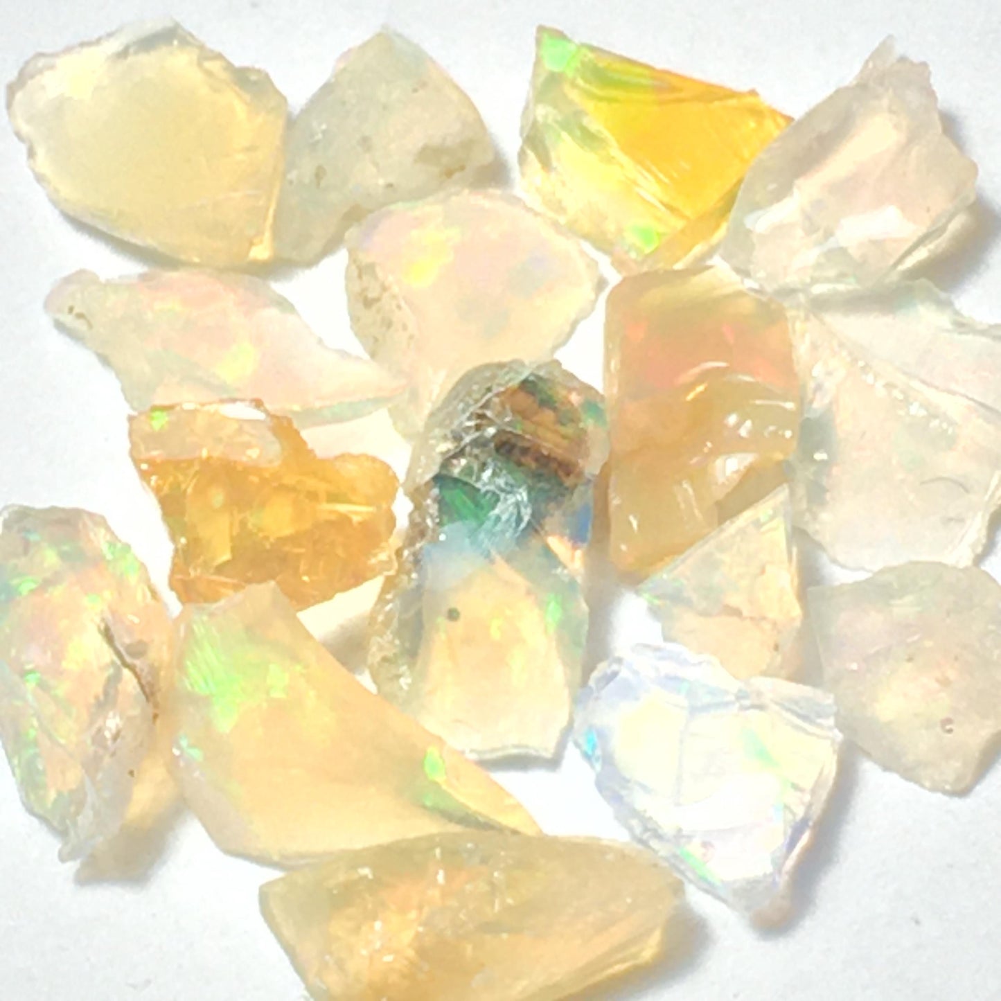 Fire Opal Lot 6.4 ct (17 pc)