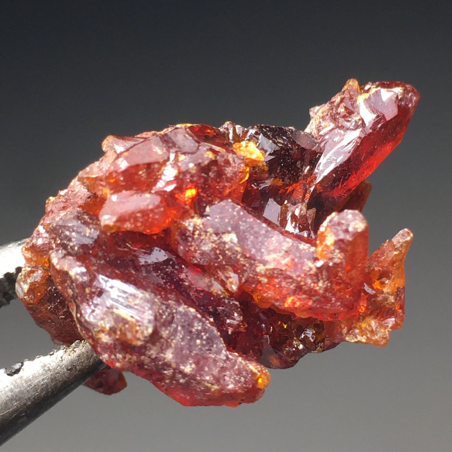 RAW ZINCITE CRYSTALS