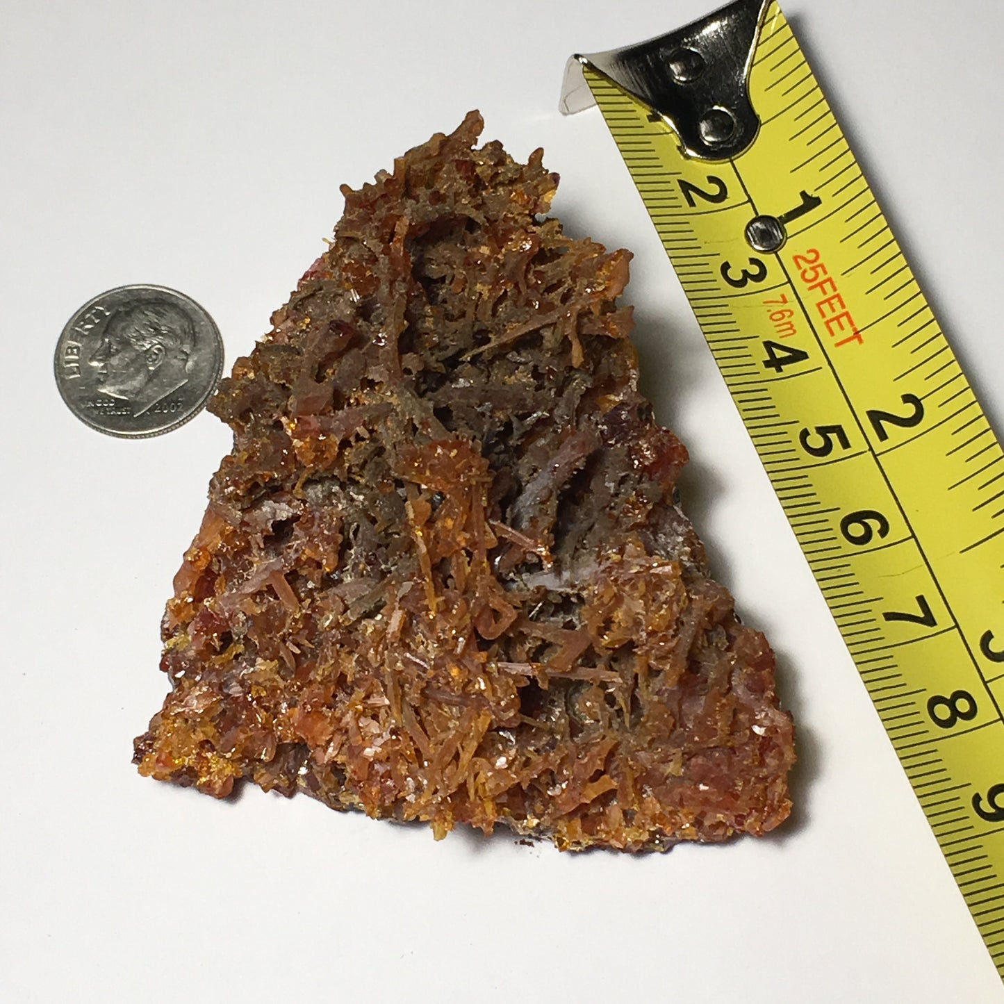 187g Big Red Zincite Cluster from Poland