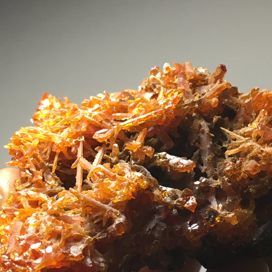187g Big Red Zincite Cluster from Poland