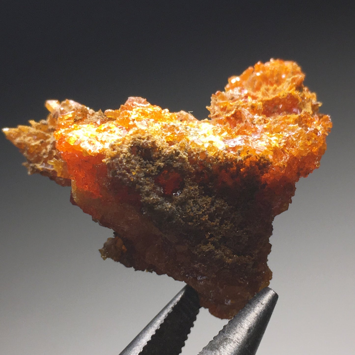Red Zincite Cluster  From Poland