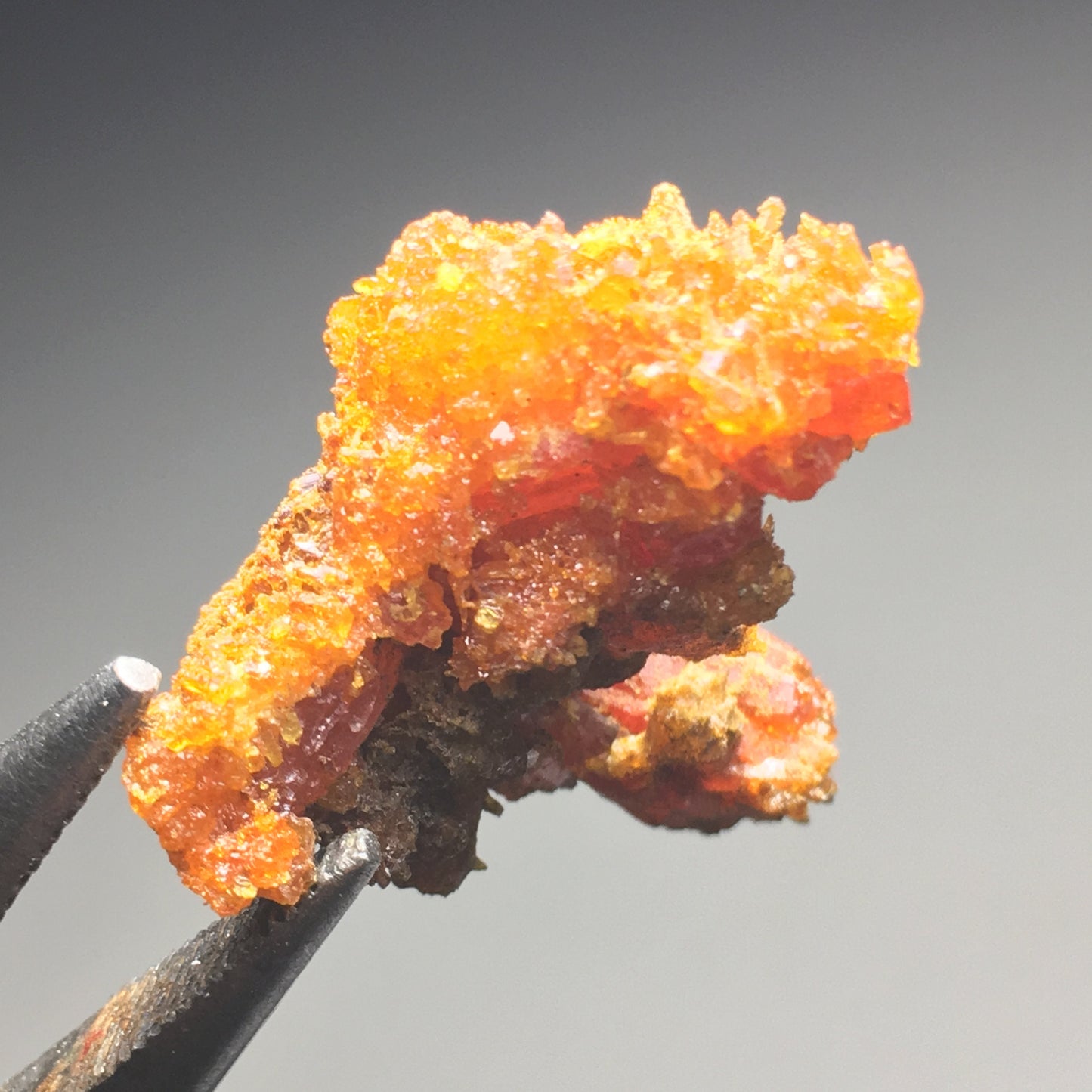 Red Zincite Cluster  From Poland