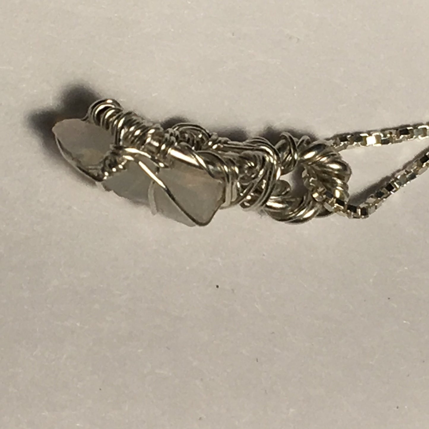 Handcrafted Natural Fire Opal Pendant on Sterling Silver