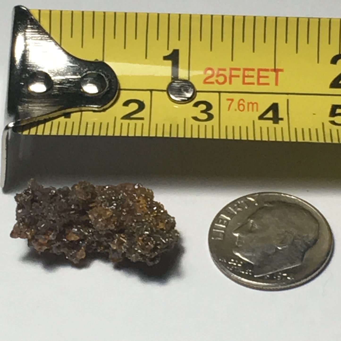 Orange Zincite Cluster from Poland