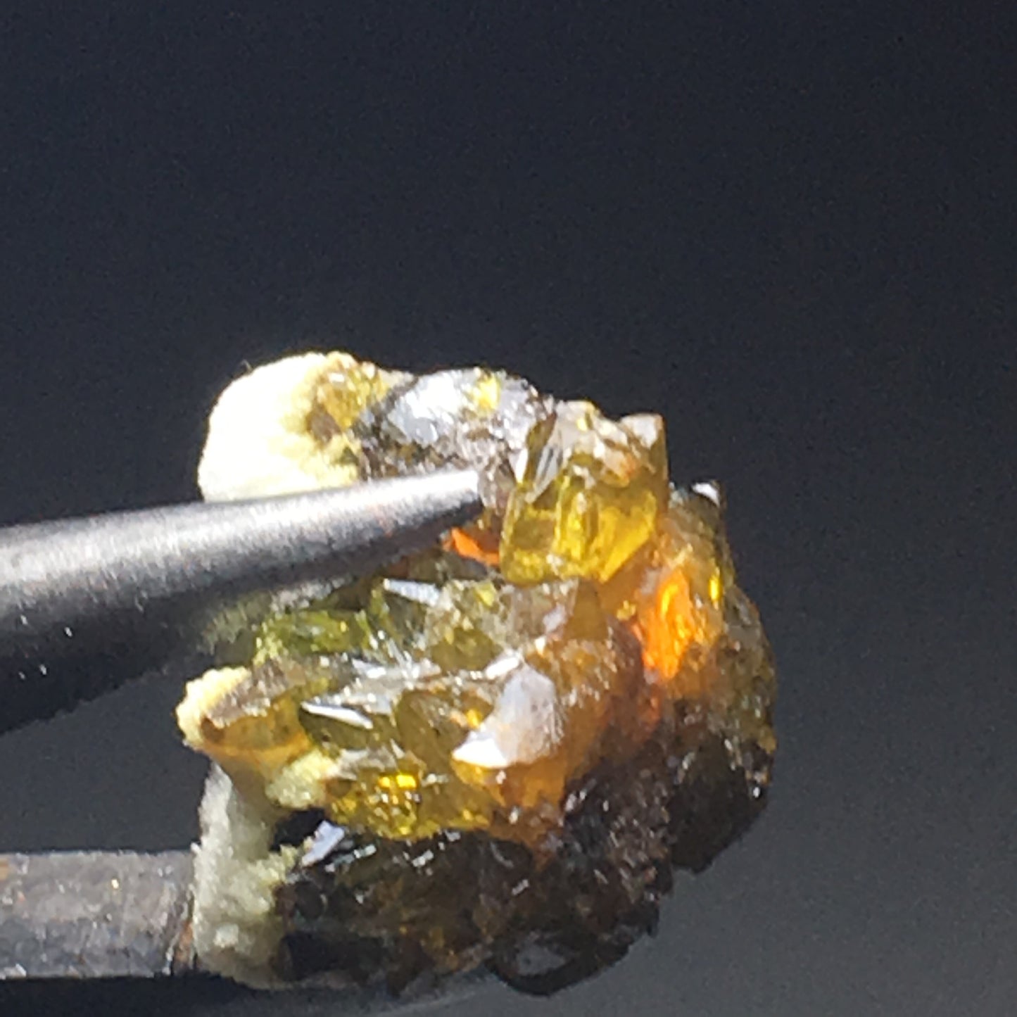 Orange Multi-Color Zincite from Poland