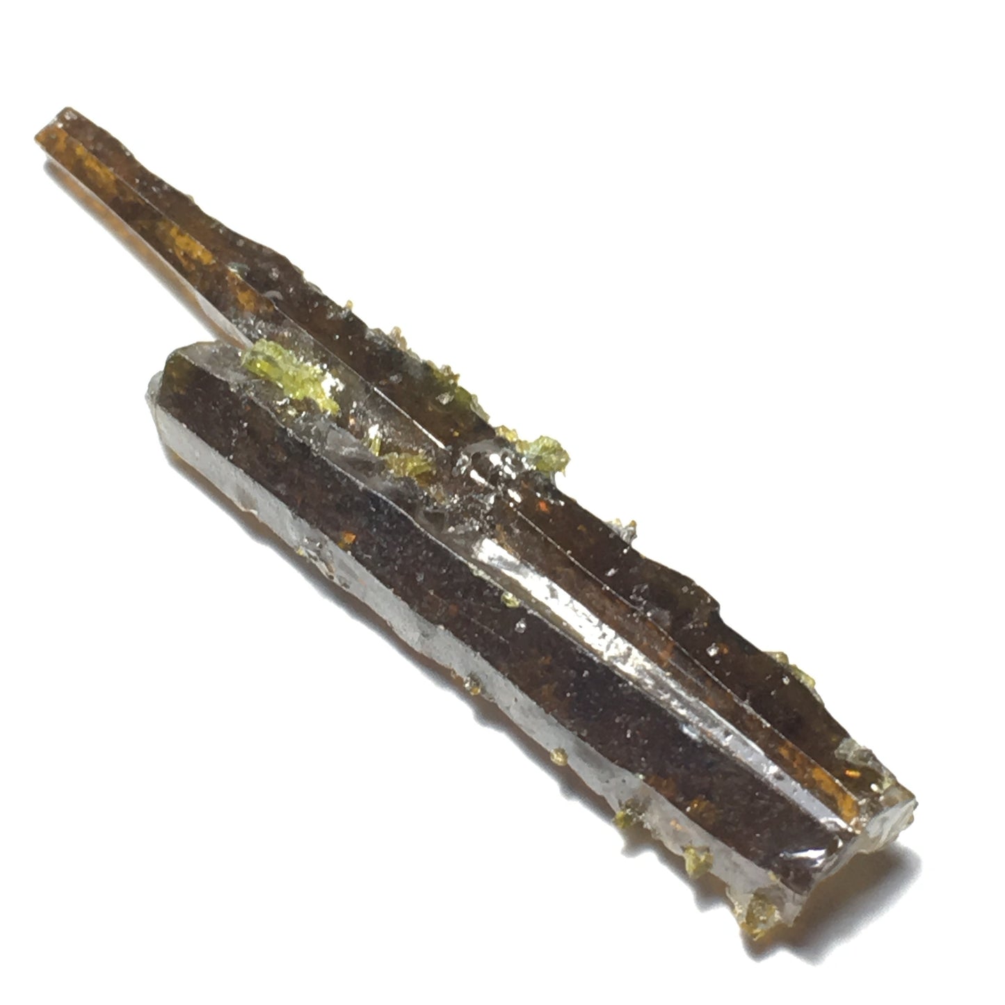NICE 1.5" Orange Long Twin Zincite Crystal