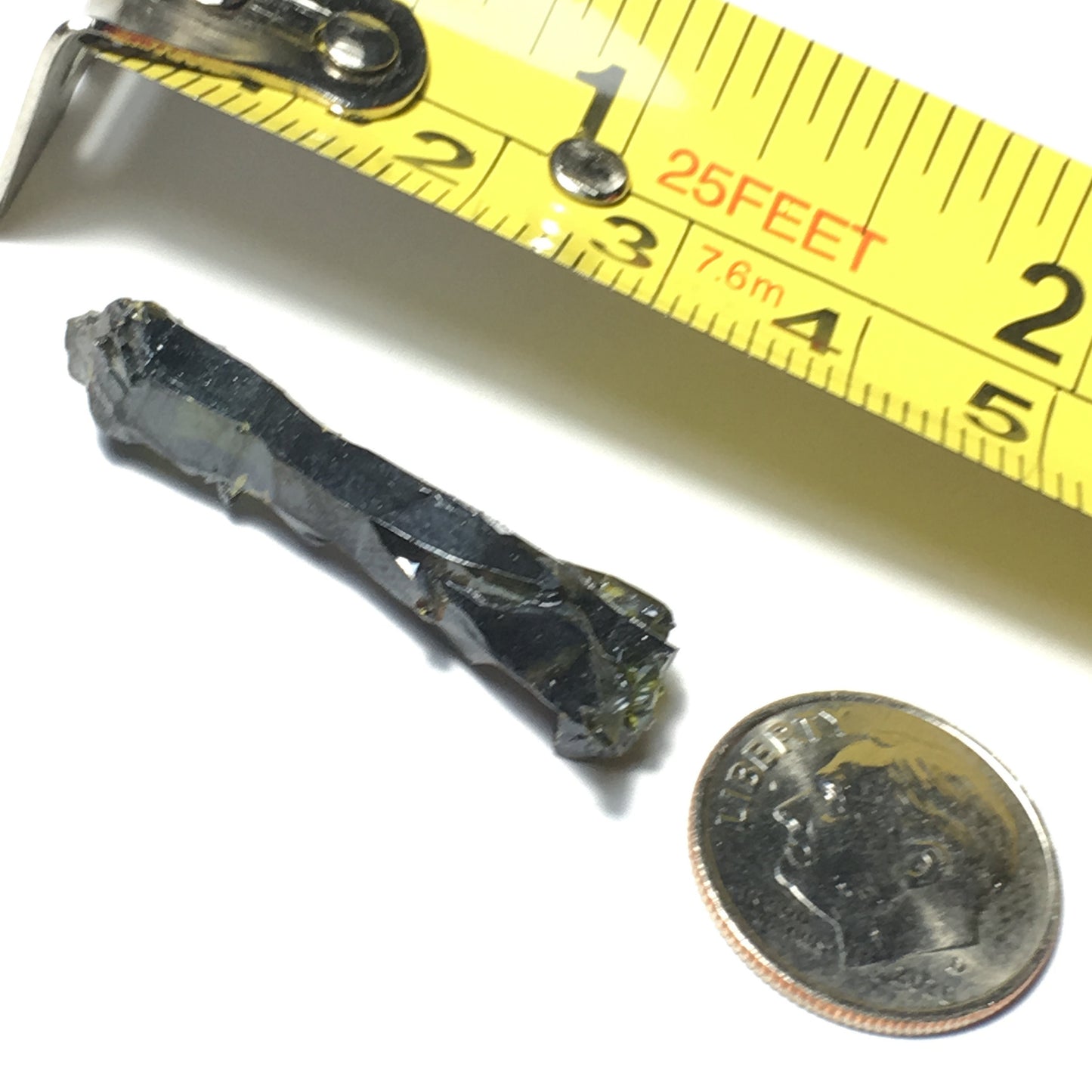 1 3/8" Deep Green Multicolor Zincite