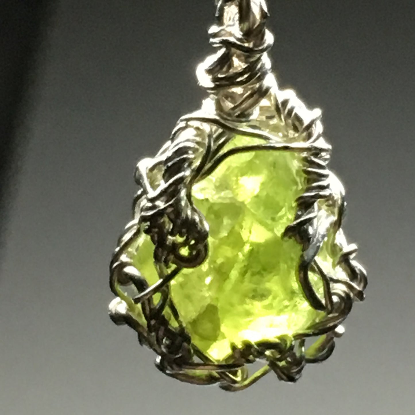 Peridot Pendant Necklace