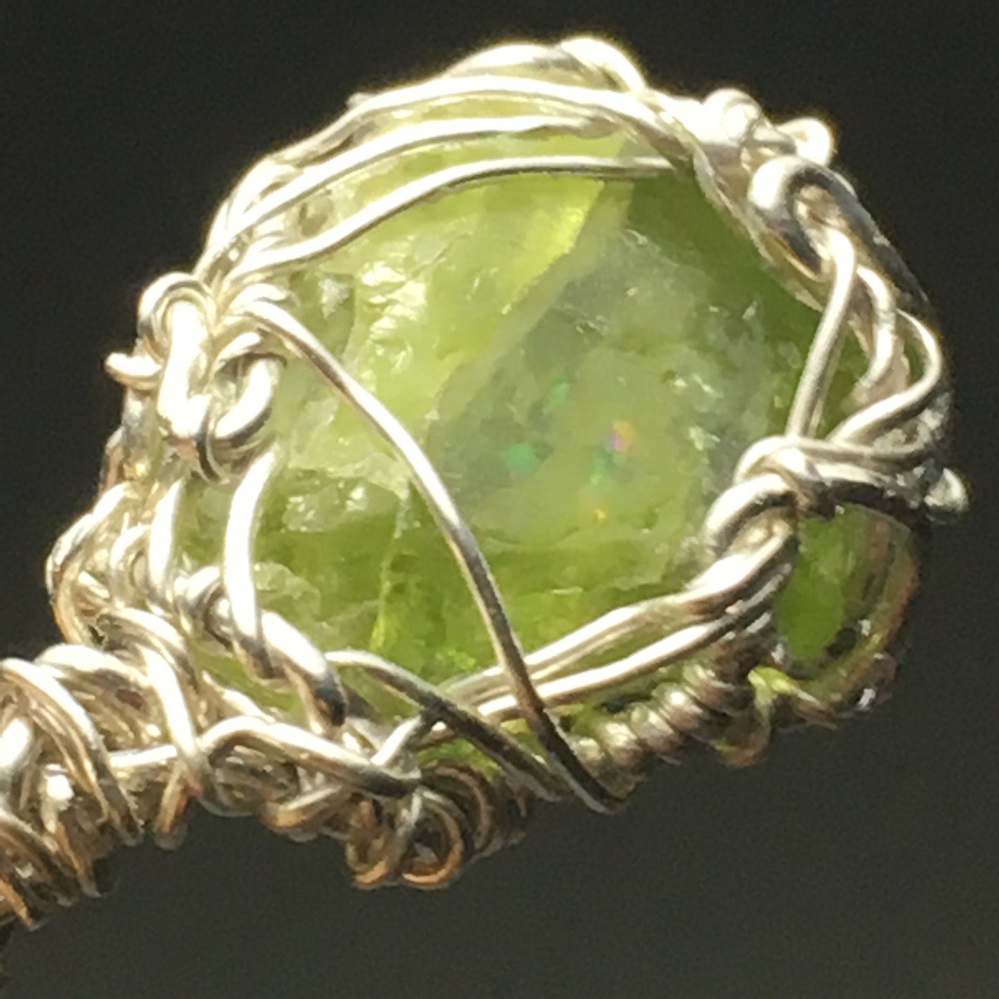 Peridot Pendant Necklace