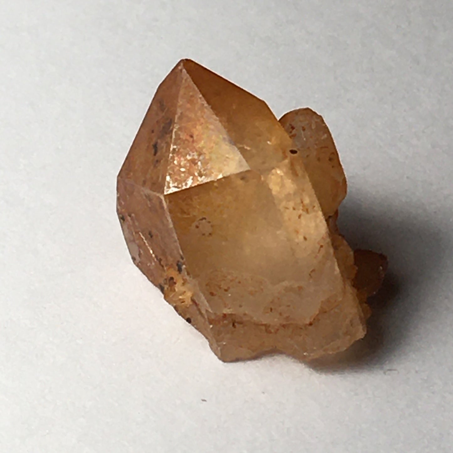 Terminated Golden Healer Quartz Cluster from Arkansas