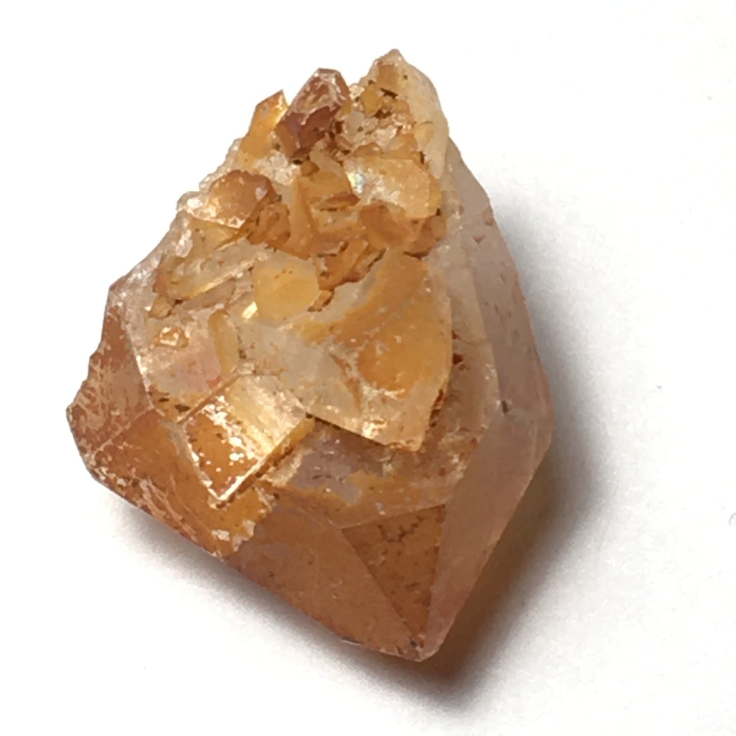 Terminated Golden Healer Quartz Cluster from Arkansas