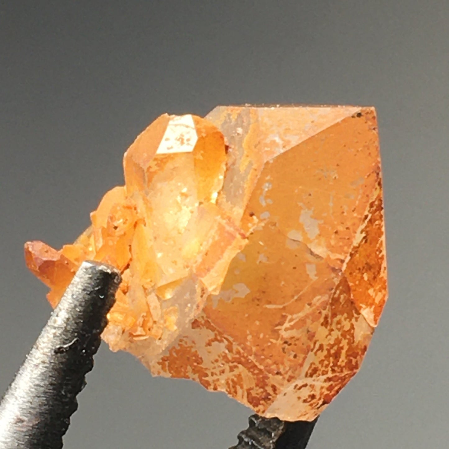 Terminated Golden Healer Quartz Cluster from Arkansas