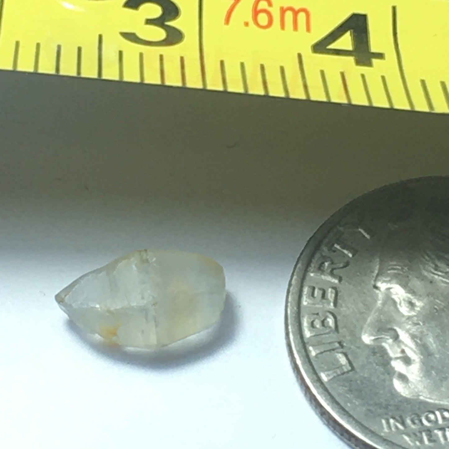 Yellow/Blue Unheated Sapphire Natural Formation 1.6ct