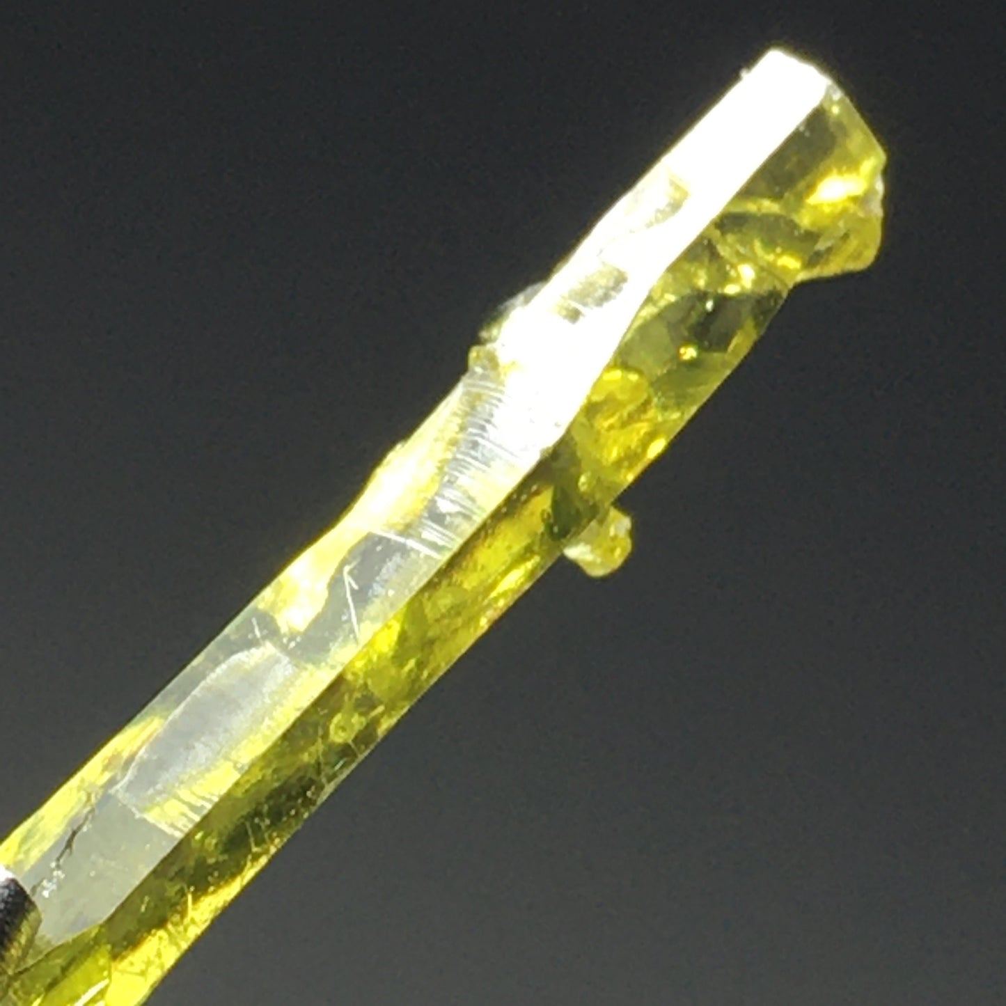 Green Gem Zincite Crystal