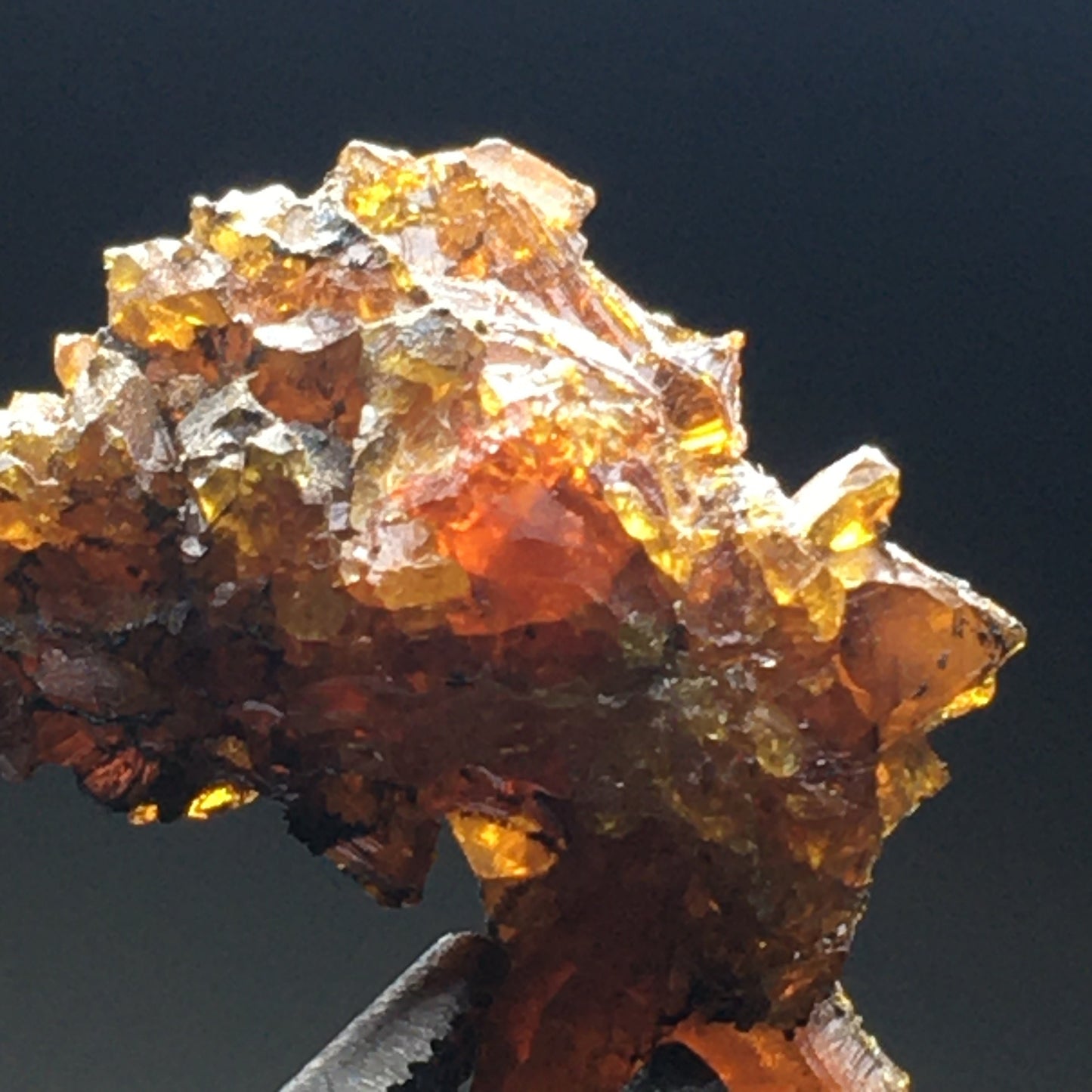 6.1g Vibrant Deep Red Zincite Crystal