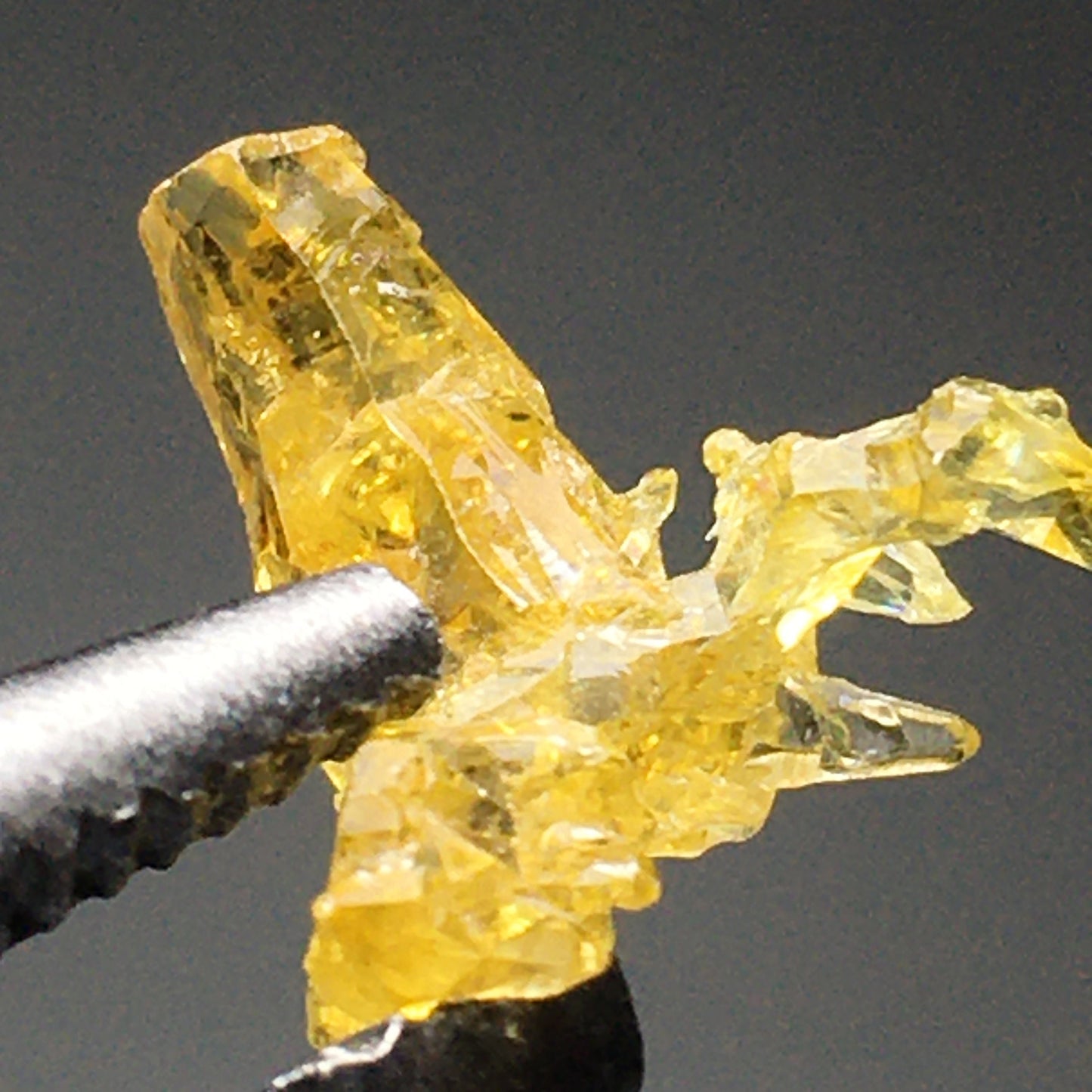 Bright Orange Zincite Crystal