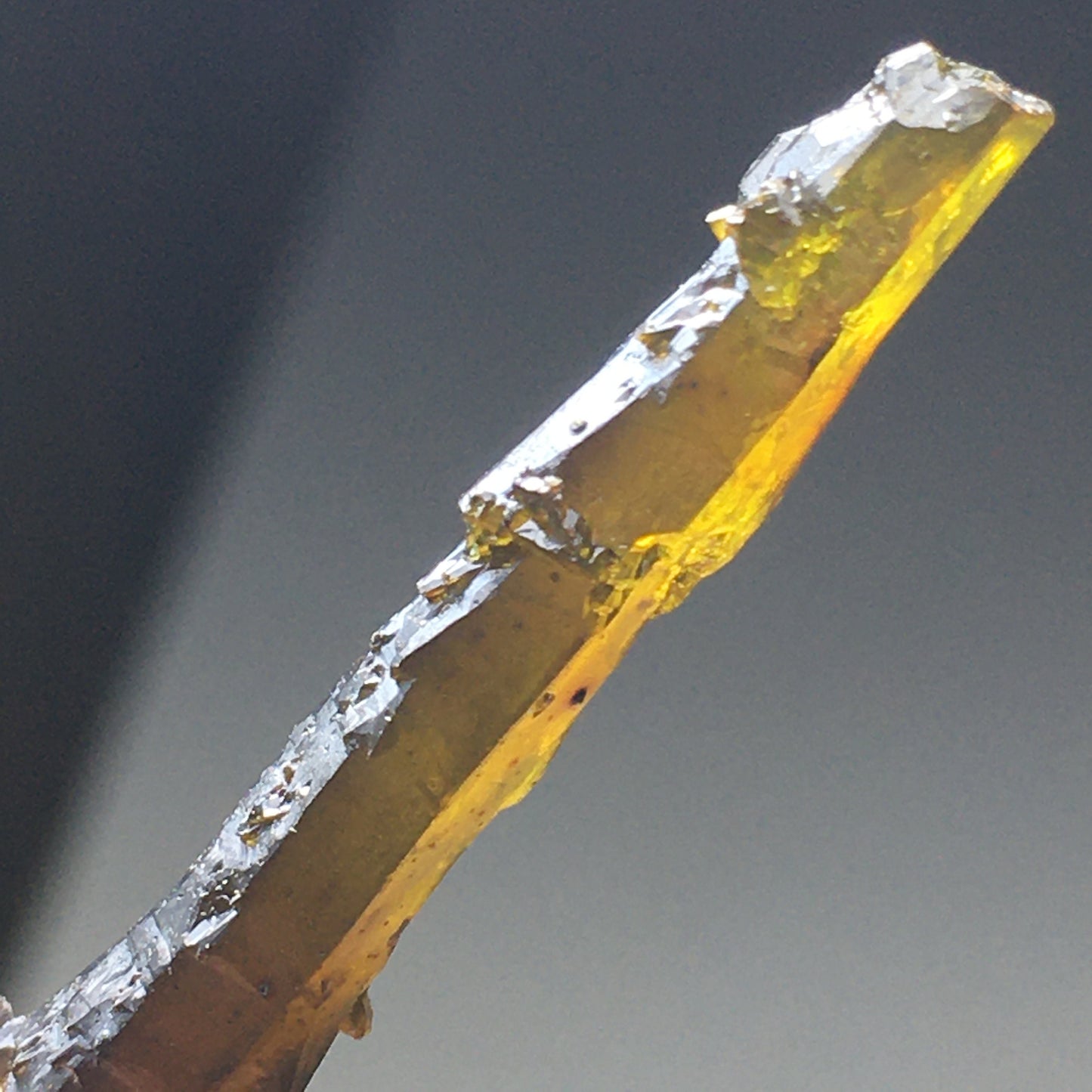 Big 1.5 Inches Orange Zincite Crystal