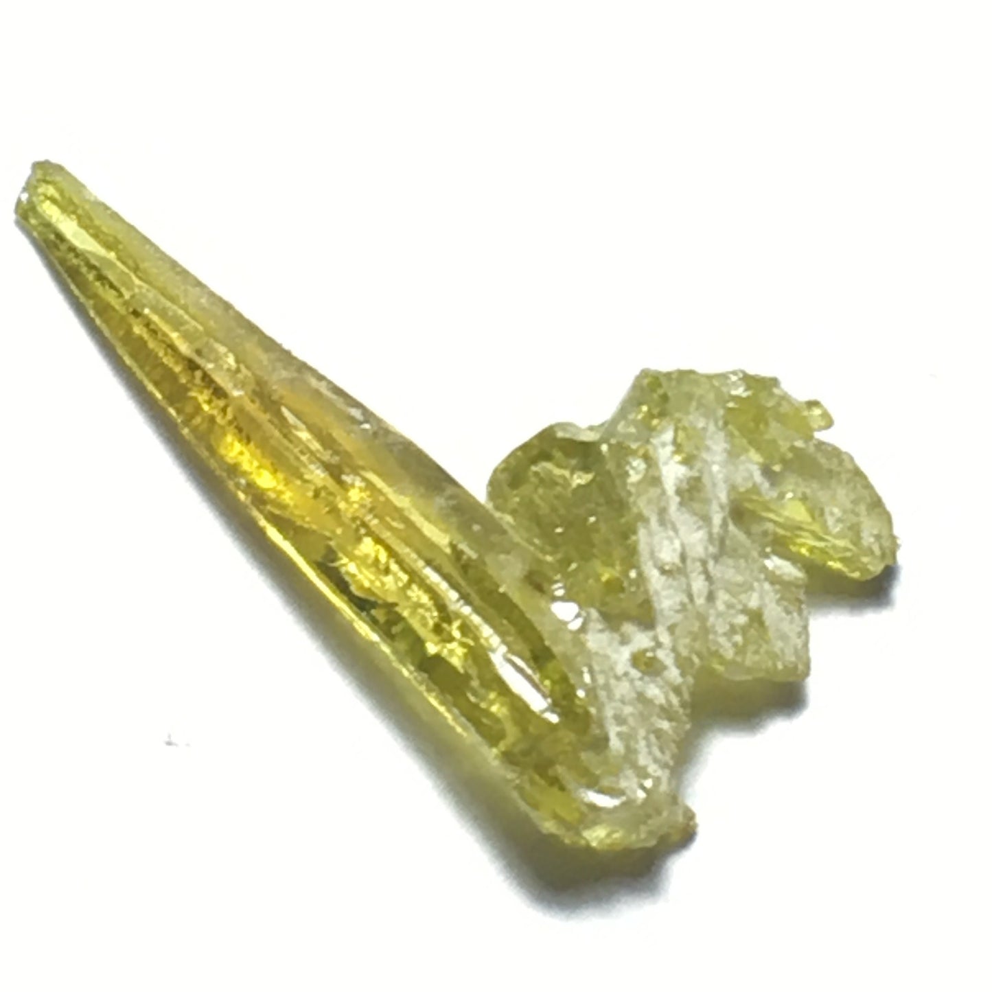 Large Yellow Zincite Crystal Cluster