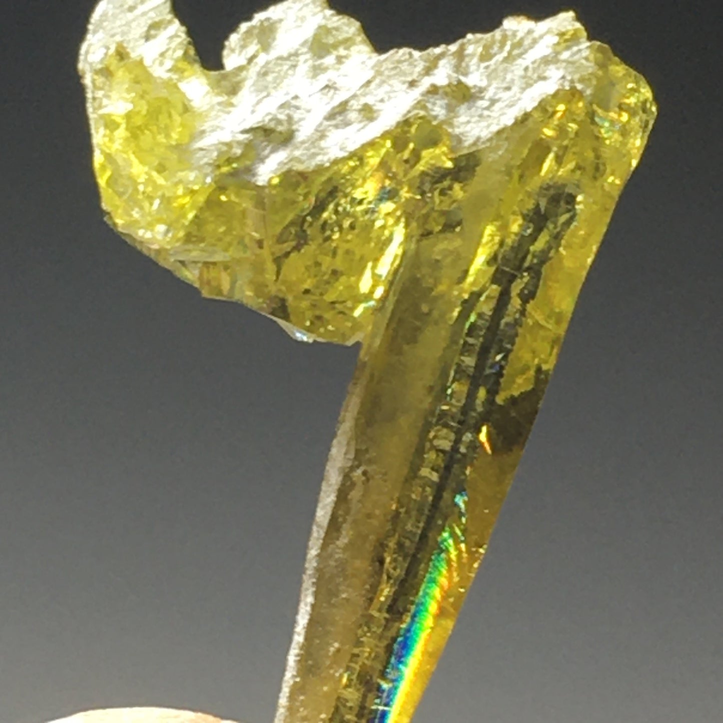 Large Yellow Zincite Crystal Cluster