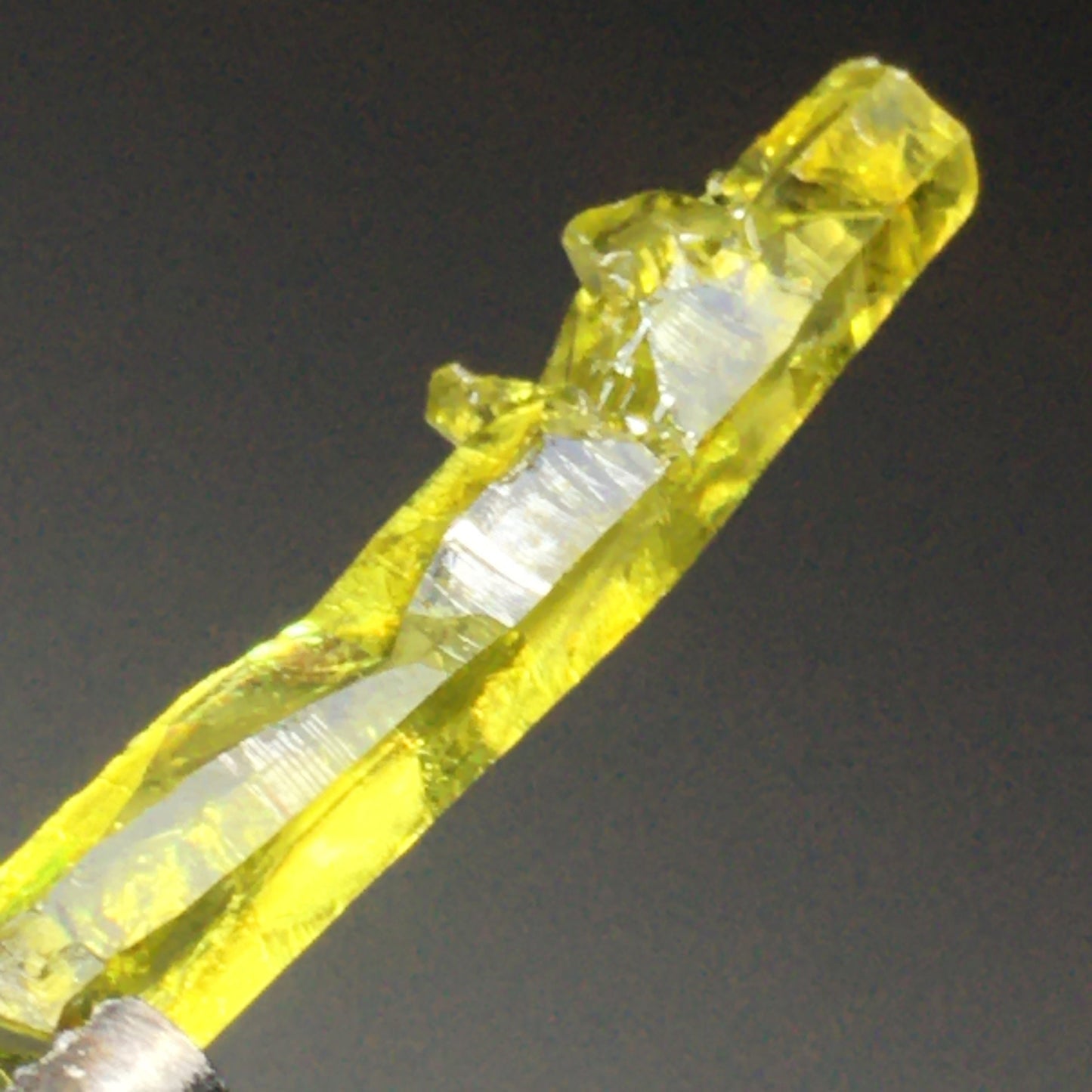 Green Gem Zincite Crystal