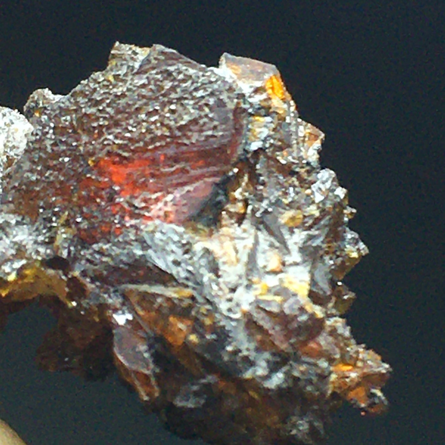 6.1g Vibrant Deep Red Zincite Crystal