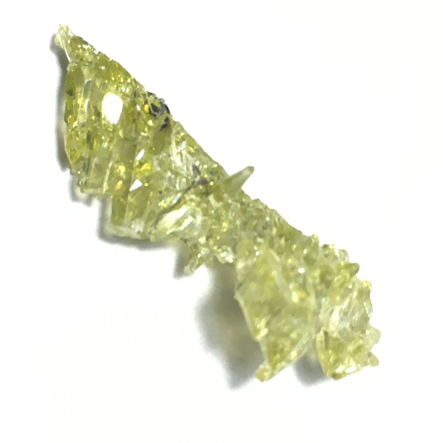 Green Zincite Crystal