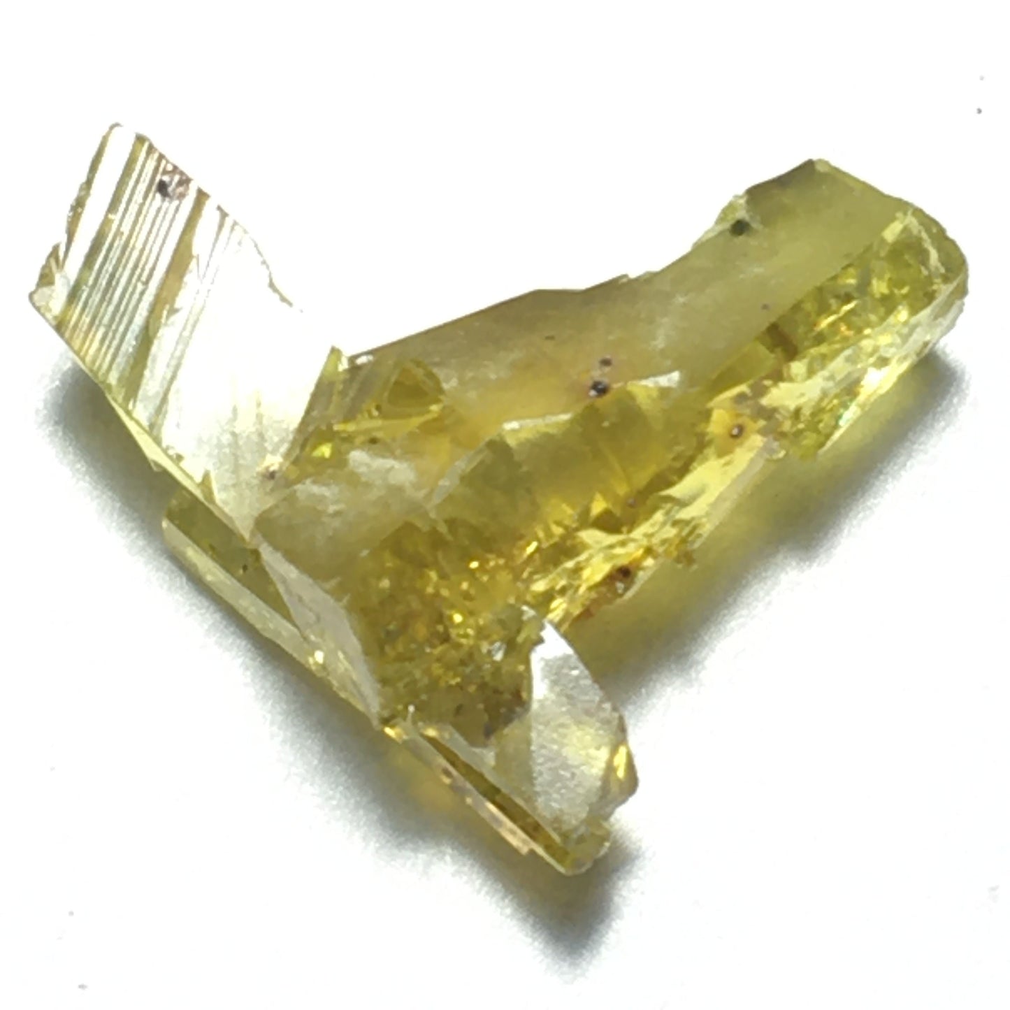 Small Yellow Zincite Crystal