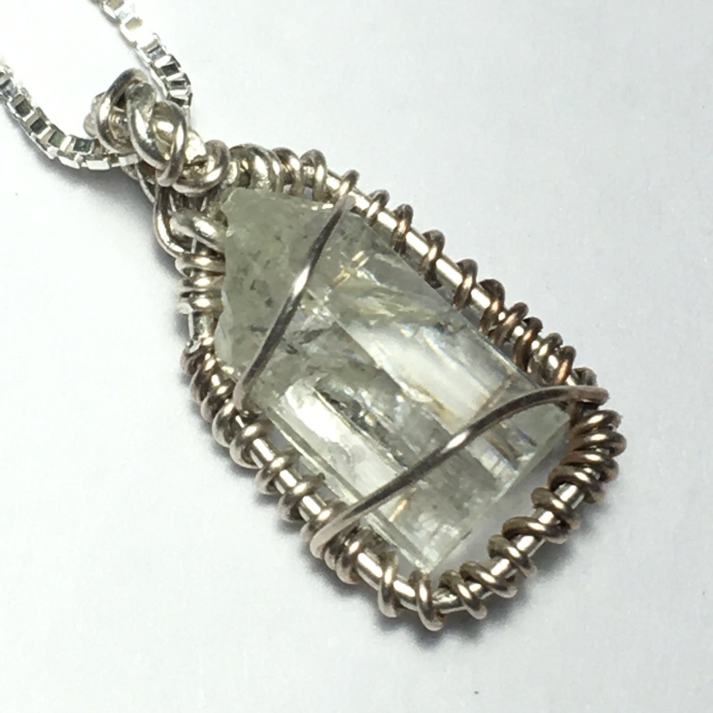 AAA Terminated Clear Zincite Pendant Silesia