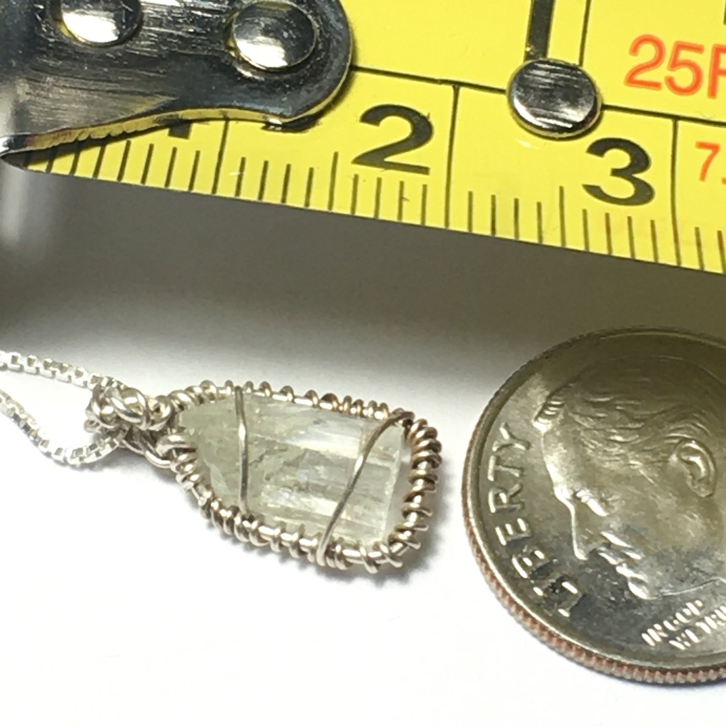 AAA Terminated Clear Zincite Pendant Silesia