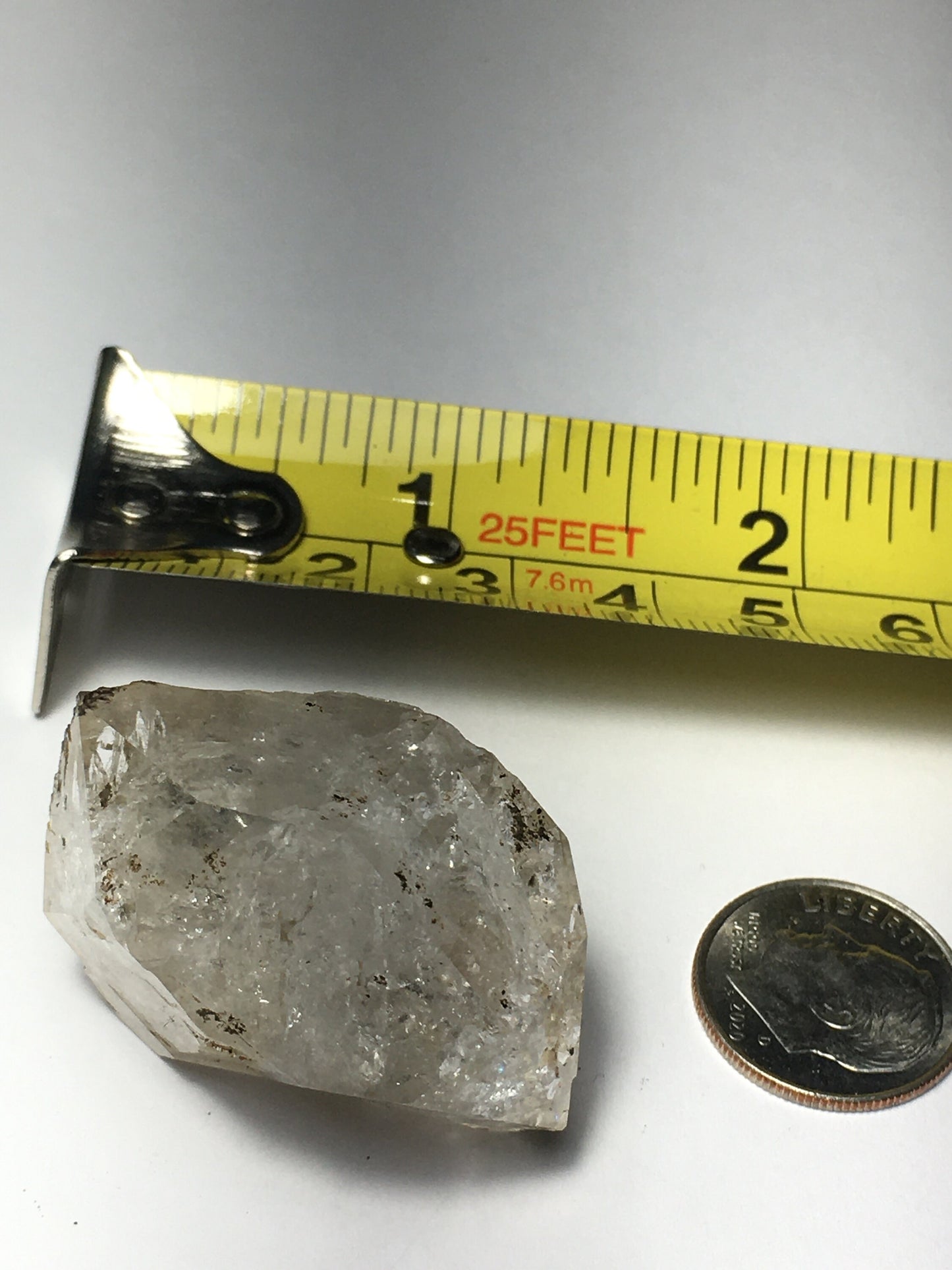 Big Herkimer Diamond with Rainbows