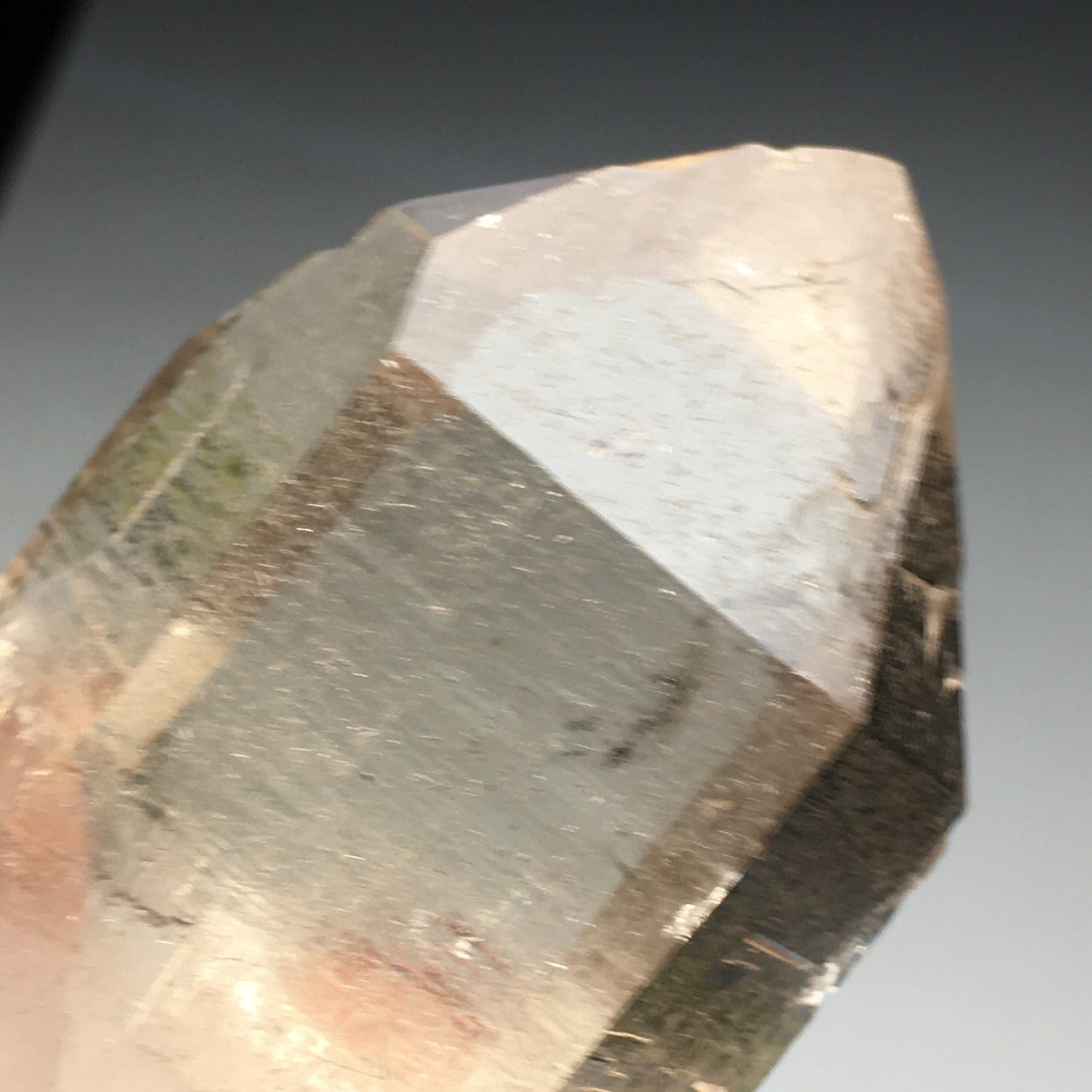 Big Crystal Clear Natural Smoky Quartz Point