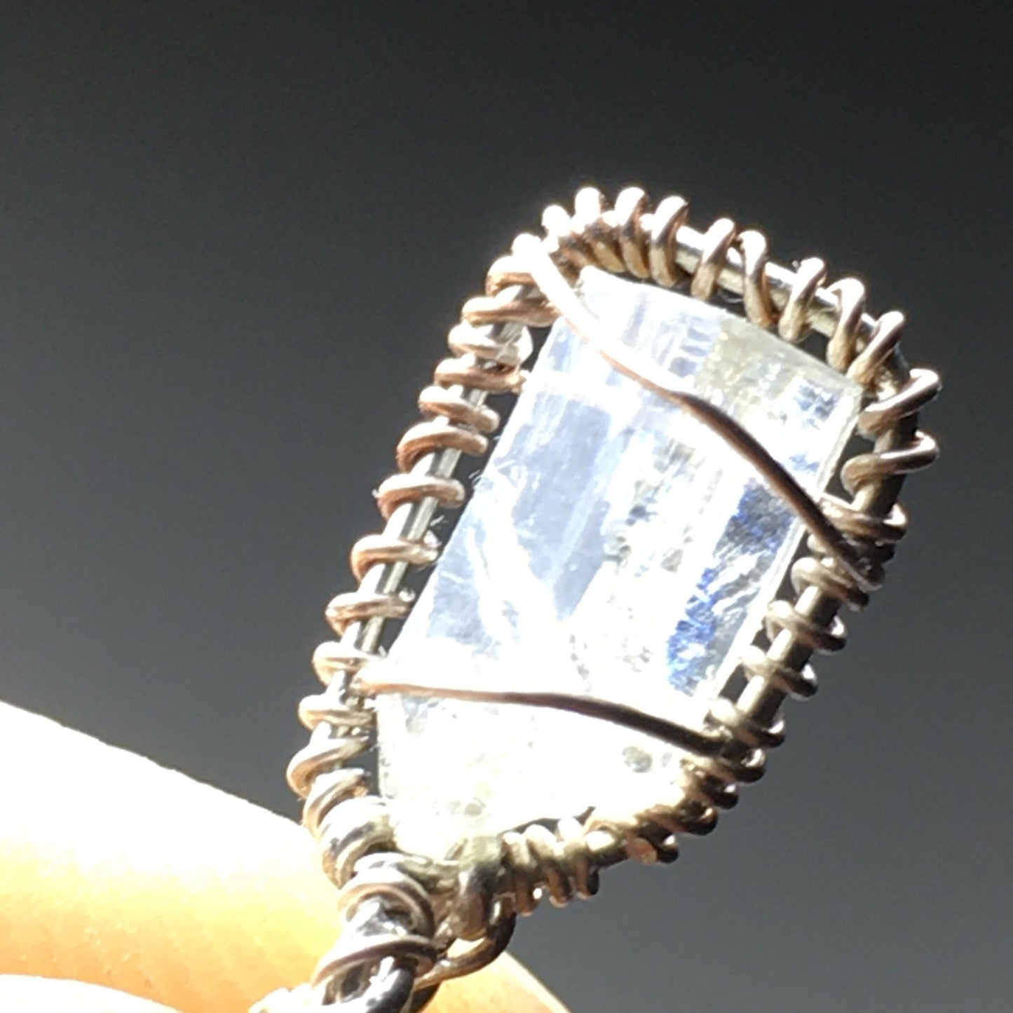 AAA Terminated Clear Zincite Pendant Silesia