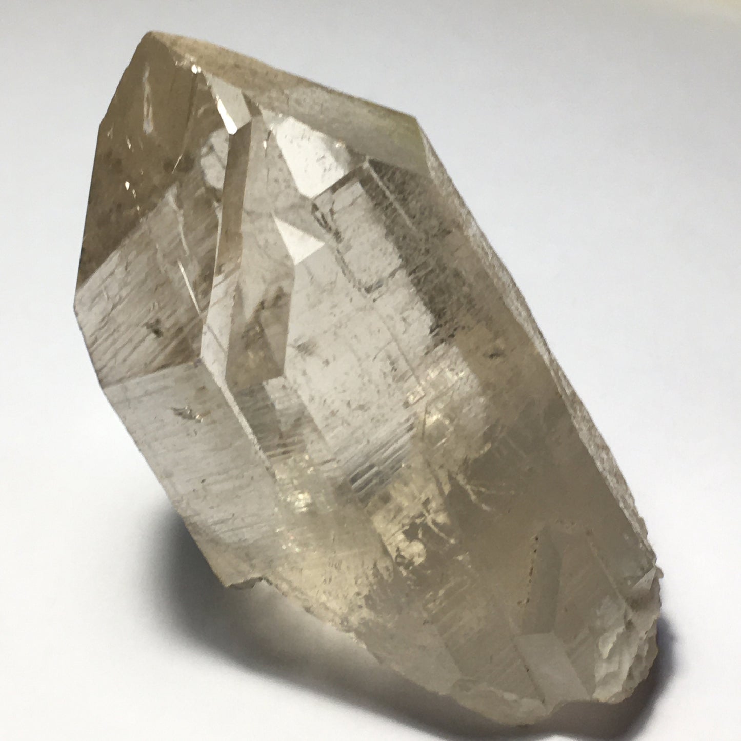 Big Crystal Clear Natural Smoky Quartz Point