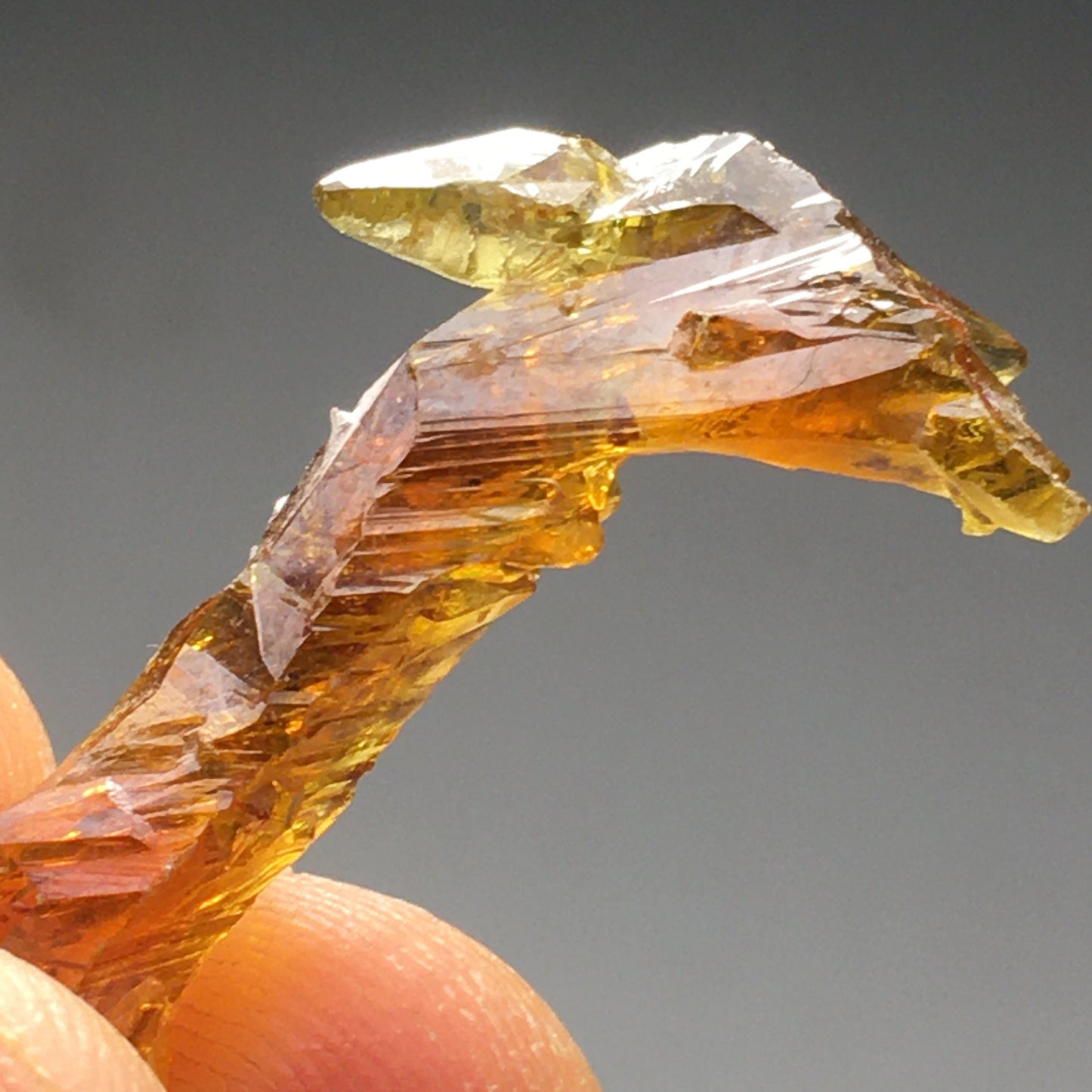 Orange Zincite from Poland