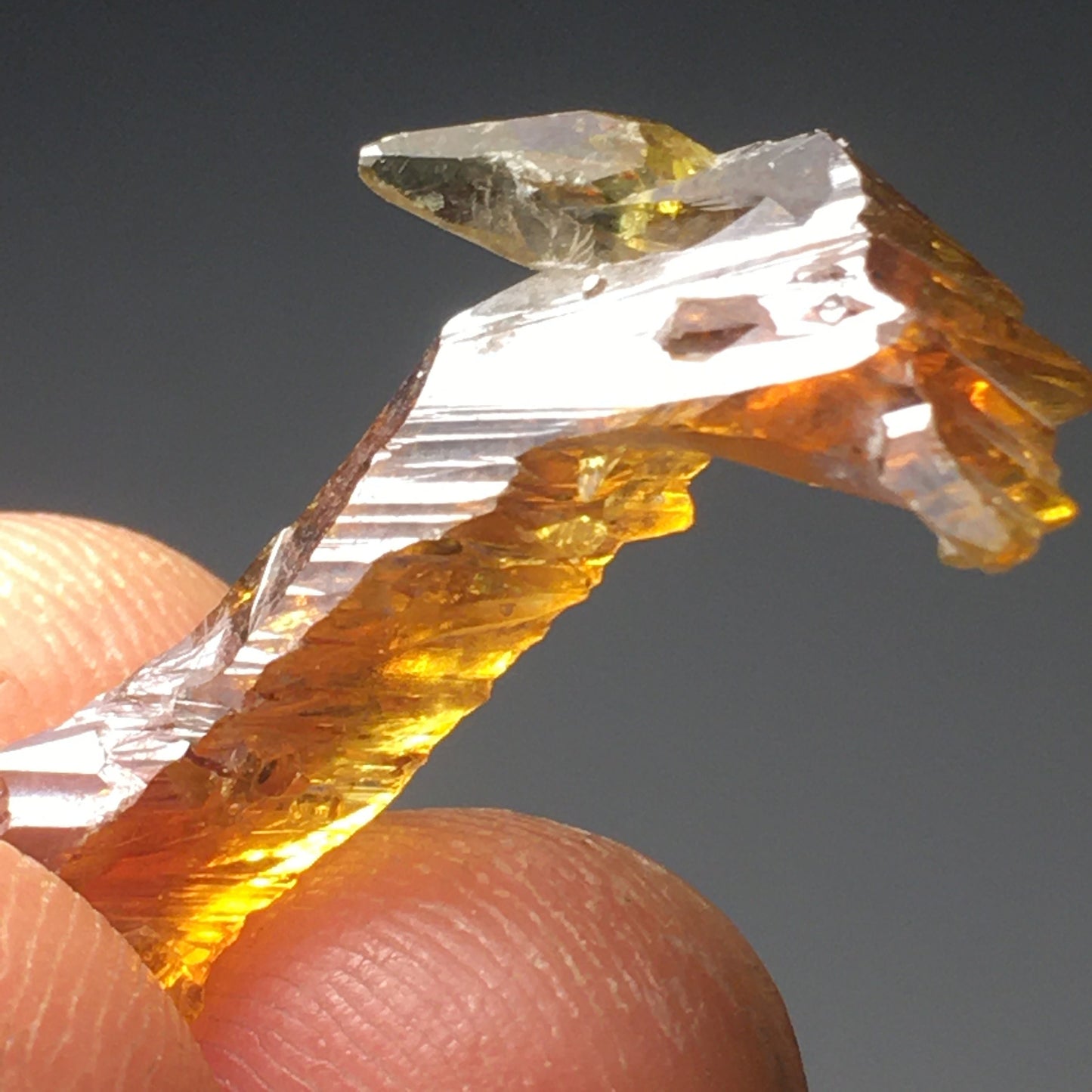 Orange Zincite from Poland