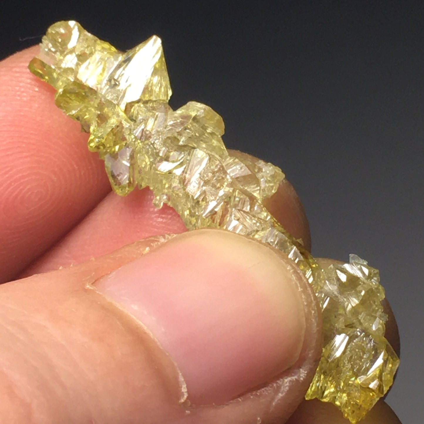 Big Clear Green Zincite