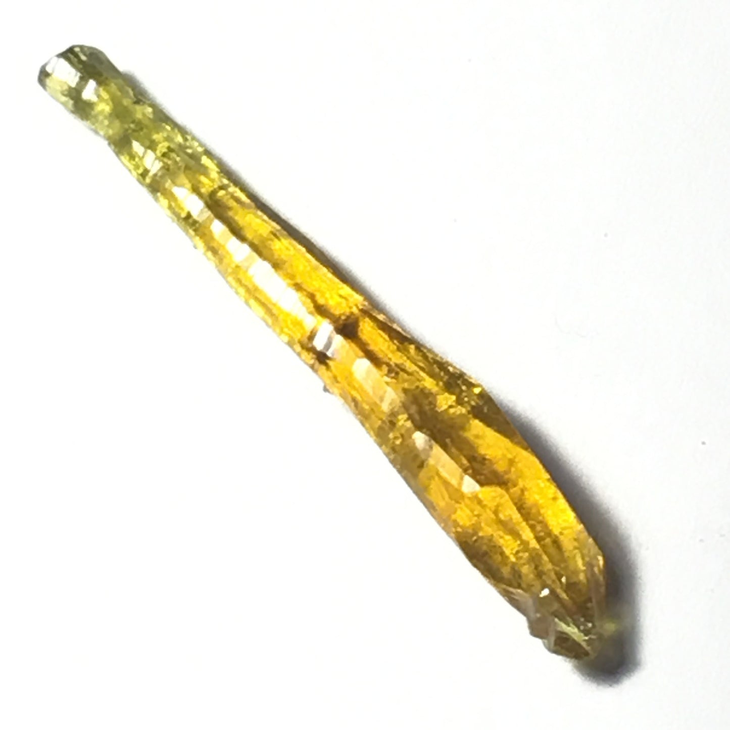 GIANT RARE ZINCITE Point Terminated Multicolor Yellow-Orange Zincite