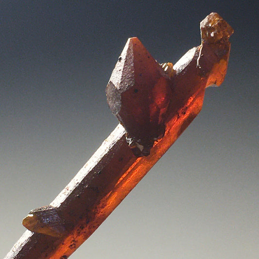 AAA+++ BIG Red Zincite Crystal Point