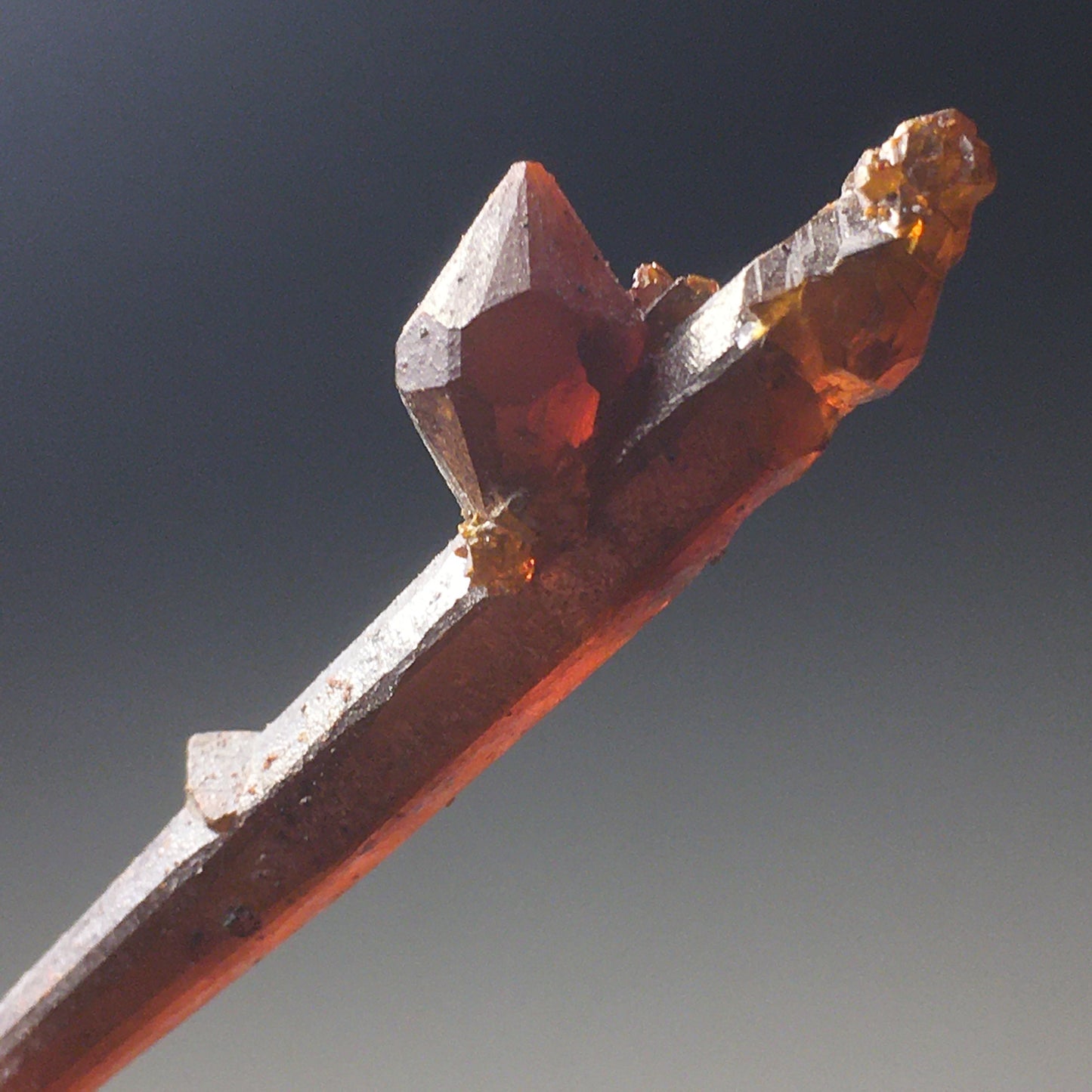 AAA+++ BIG Red Zincite Crystal Point