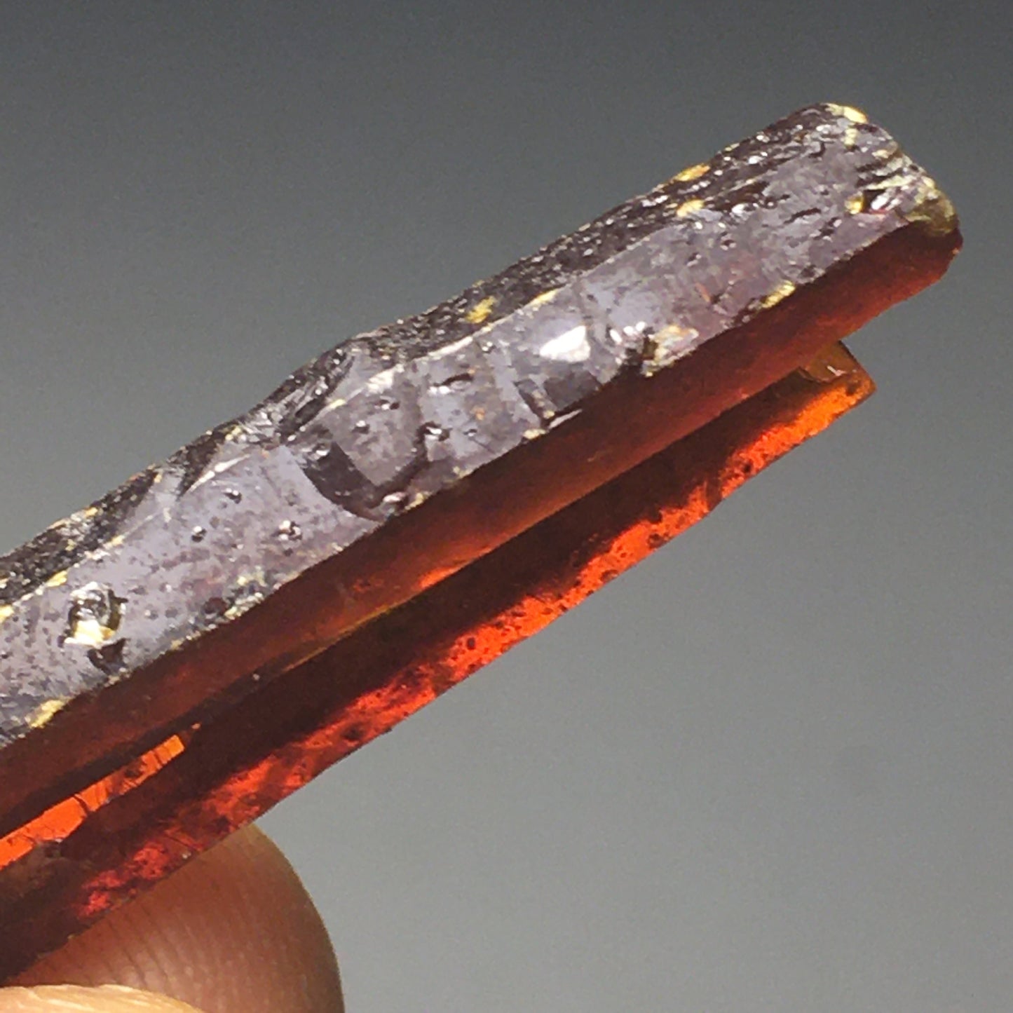 Big Red Zincite Crystal Point Cluster