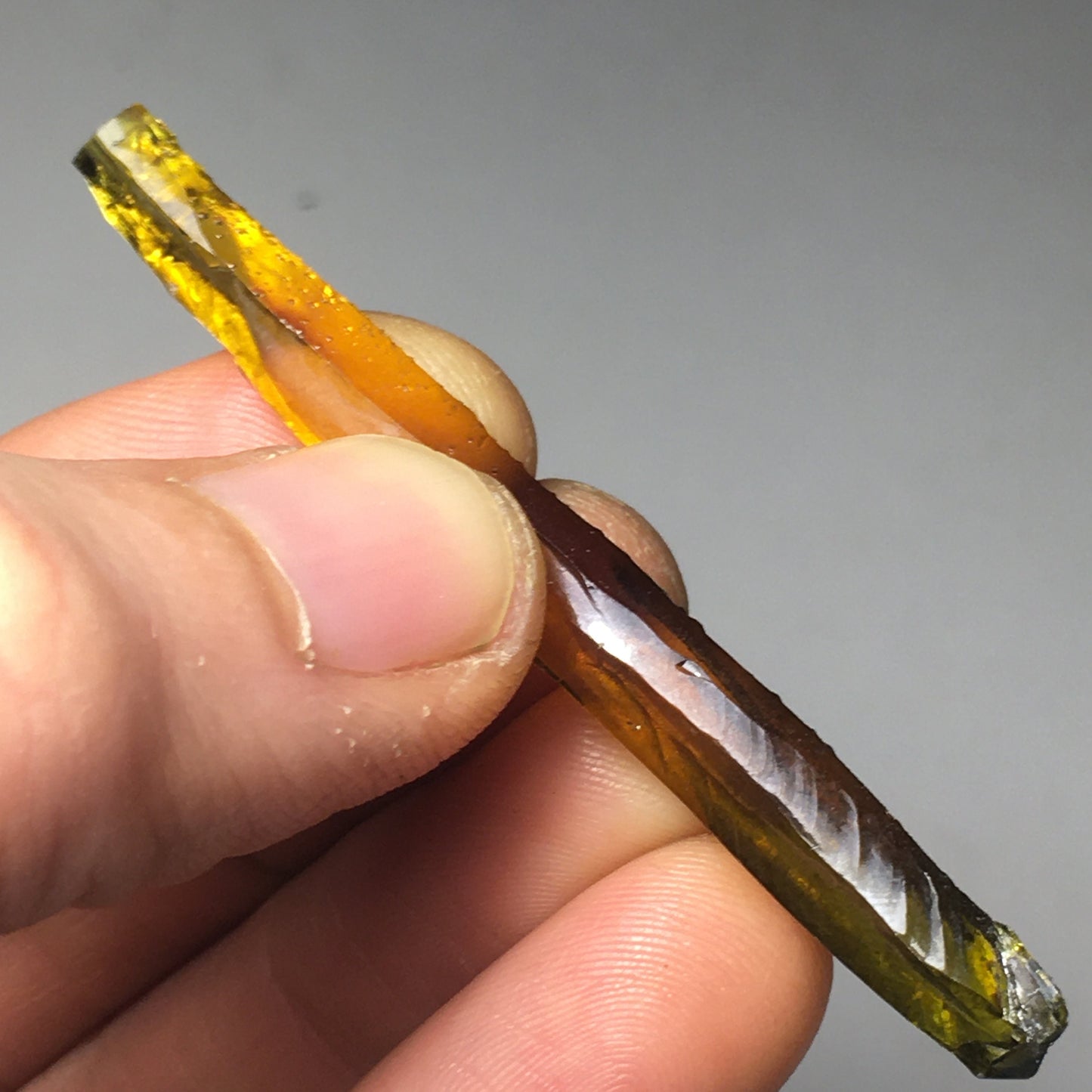 Big Multicolor Orange Yellow Green Zincite