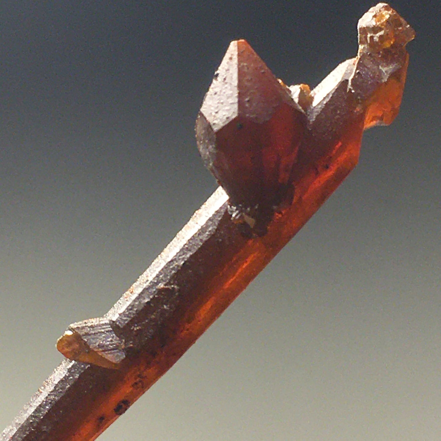 AAA+++ BIG Red Zincite Crystal Point
