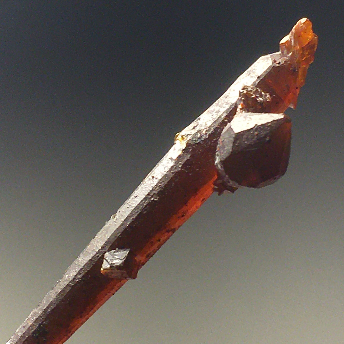 AAA+++ BIG Red Zincite Crystal Point