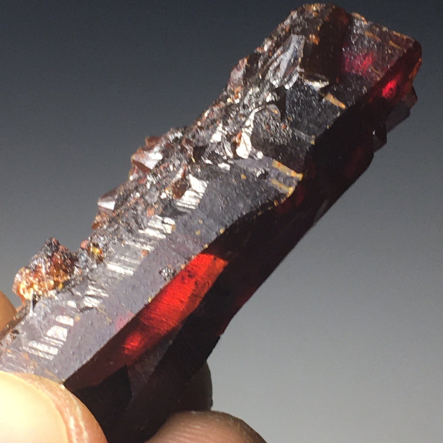 Big Red Zincite Crystal Cluster