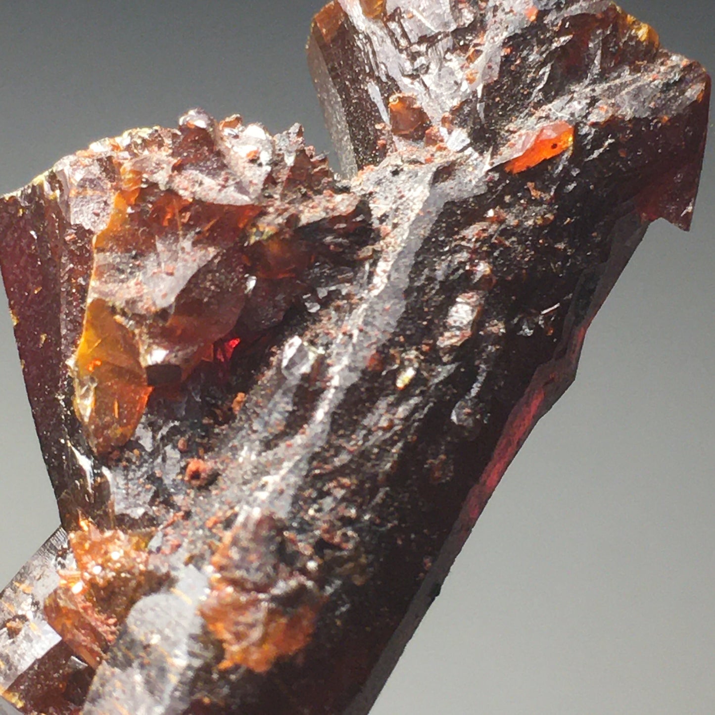 Big Red Zincite Crystal Cluster